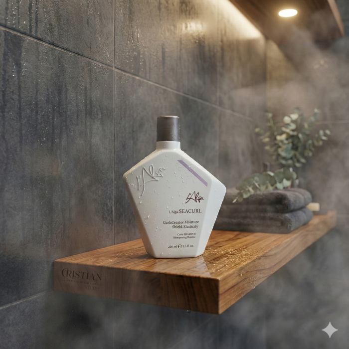 Sampon pentru Par Cret L'Alga SeaCurl - Hidratare fara Sulfati cu Alge [4]
