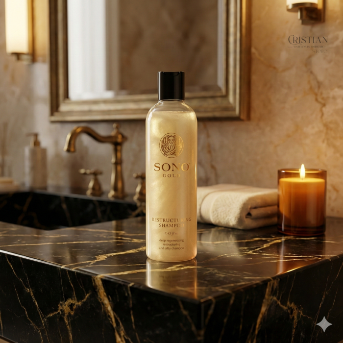 Sampon Restructurant Sono Gold - Ulei de Canabis si Cristale de Aur [4]