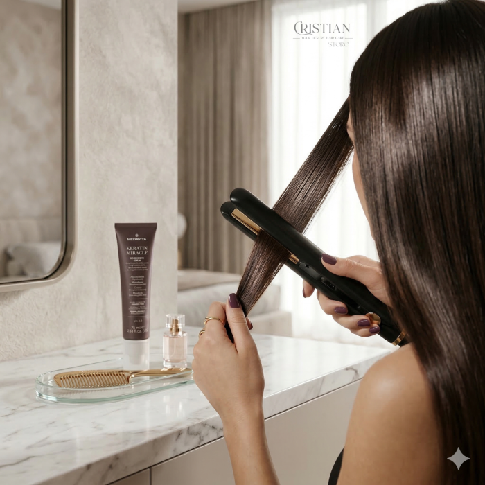 Medavita Keratin Miracle Serum - Ser Leave-in pentru Netezire si Stralucire cu Fitokeratina [5]