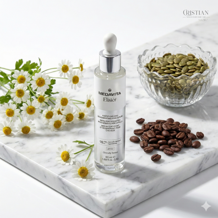 Ser Medavita Elisier - Elixir Regenerator si Fortifiant cu Acid Hialuronic si Cafeina [3]