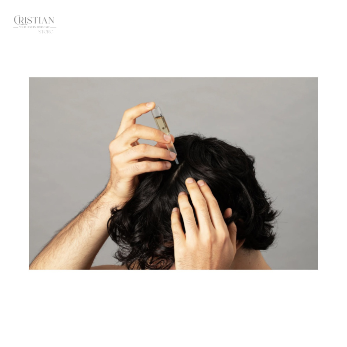 Set fiole Medavita Lotion Concentrée Homme și cutie prezentare – Anticădere bărbați cu Serenoa repens [4]