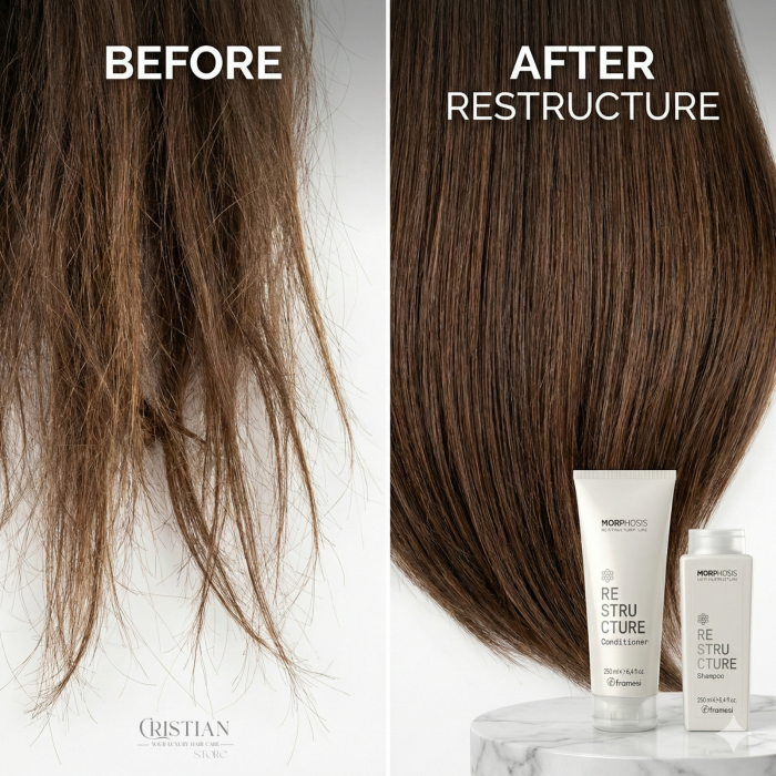 Kit Framesi Morphosis Restructure Sampon si Balsam - Reconstructie cu Colagen si Orez [5]