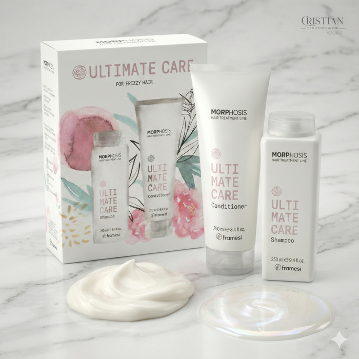 Kit Morphosis Ultimate Care Sampon si Balsam - Revitalizare cu Bujor Fermentat [2]