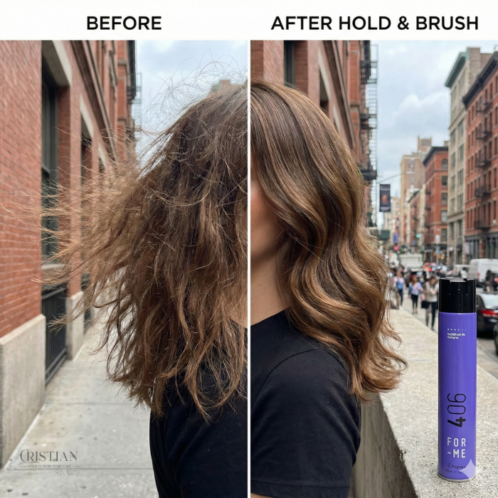 Spray Fixativ Framesi For-Me 406 Hold & Brush Me - Fixare Flexibila si Protectie Alge Wakame [4]