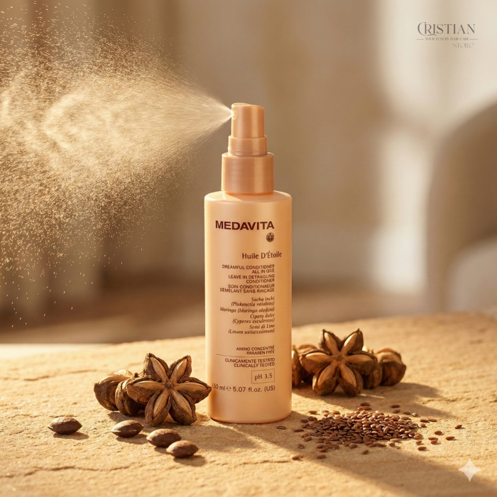 Spray Leave-in Medavita Huile d'Etoile - 10 Beneficii si Uleiuri Naturale [2]
