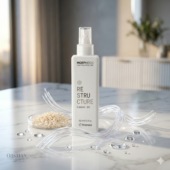 Spray Leave-In Framesi Morphosis Restructure - Revitalizare cu Colagen Vegan si Orez Fermentat [2]