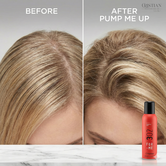 Spray pentru Volum Framesi For-Me 302 Pump Me Up - Corp si Densitate pentru Par Fin [5]