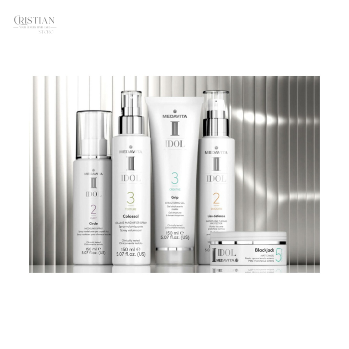 Spray Protectie Termica Medavita Idol Liss Defence - Protectie 230 Grade si Netezire [3]