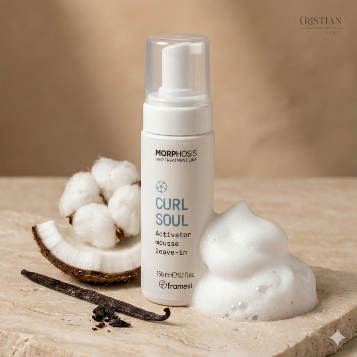 Spuma Activare Bucle Curl Soul - Leave-in cu Acid Hialuronic si Bumbac [2]