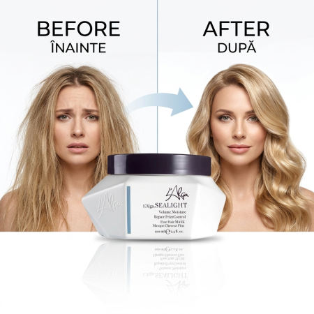 Mască Revitalizantă L'Alga Sealight – Ritualul pentru Volum Maxim și Strălucire de Oglindă (100ml) [1]