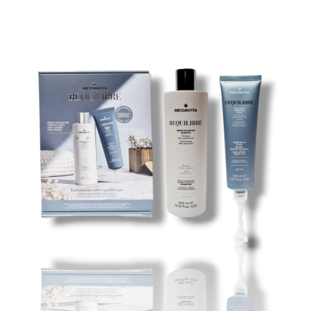 Toate Produsele - Medavita Requilibre – Duo Antisebum (Șampon Antisebum 400ml + Cremă Reechilibrantă Scalp și Păr 150ml)