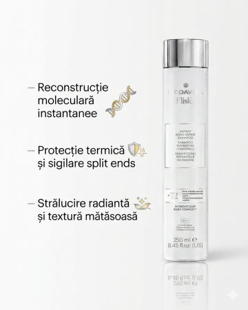 Medavita - Medavita Elisier Instant Bond Repair – Șampon de Reconstrucție Moleculară (250ml)