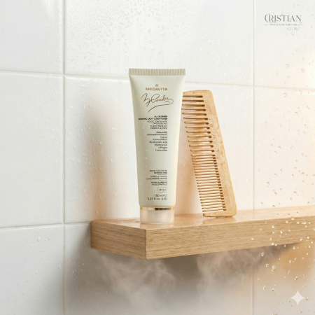 Balsam Fortifiant Medavita All Blondes Bonding Light - Reparare Colagen [3]