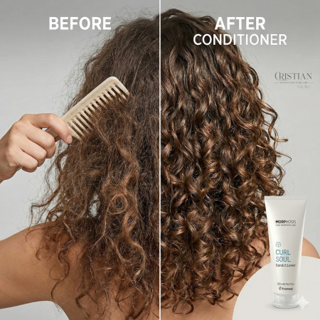 Balsam Par Cret Framesi Curl Soul - Descurcare si Hidratare cu Argan [5]