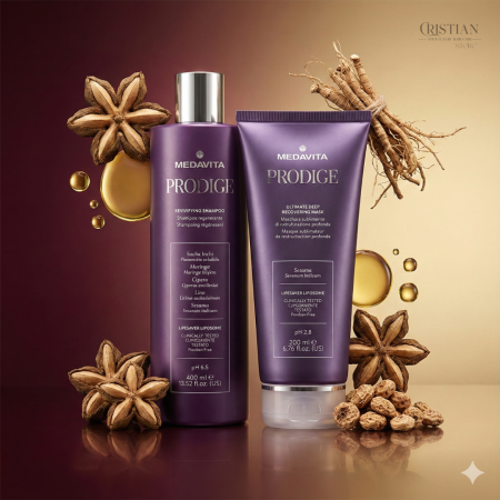 Pachet Regenerare Medavita Prodige - Sampon si Masca cu Lipozomi [2]