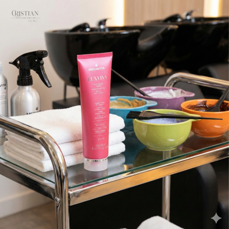 Masca Acidifianta Medavita Luxviva - Protectie Culoare si pH Acid [3]