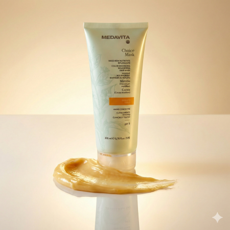 asca Nuantatoare Medavita Choice Mask Gold - Reflexii Aurii si Hidratare [1]
