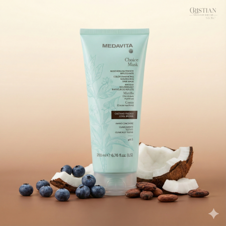 Masca Coloranta Medavita Choice Brown - Reflex Maro Rece [2]
