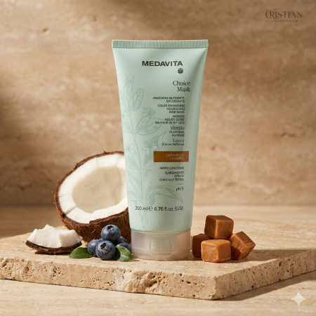 Masca Nuantatoare Medavita Choice Mask Caramel - Reflexii Calde si Stralucire [2]