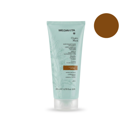 Toate Produsele - Masca Nuantatoare Medavita Choice Mask Caramel - Reflexii Calde si Stralucire