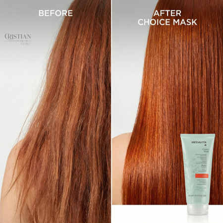 Masca Nuantatoare Medavita Choice Mask Copper - Refresh Culoare Par Aramiu [7]