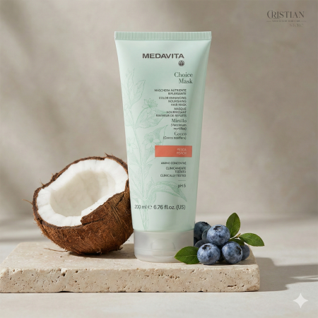 Masca Nuantatoare Medavita Choice Peach - Culoare Piersica si Hidratare [2]