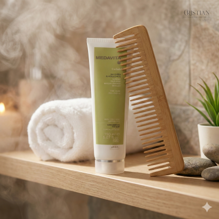 Masca Par Cret Medavita Curl Addict - Definire Bucle cu Jojoba [4]