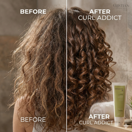 Masca Par Cret Medavita Curl Addict - Definire Bucle cu Jojoba [5]