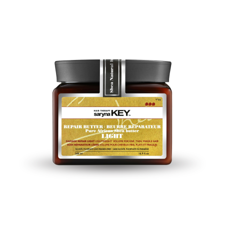 Toate Produsele - Masca pentru Par Fin Saryna Key - Unt de Shea si Proteine pentru Volum