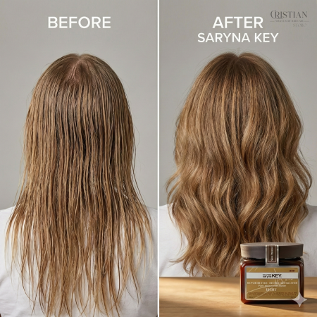 Masca pentru Par Fin Saryna Key - Unt de Shea si Proteine pentru Volum [4]