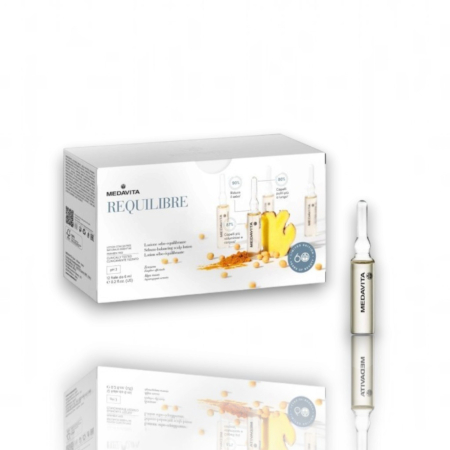 Toate Produsele - Medavita Requilibre – Fiole Antisebum pentru Scalp Gras, 12 x 6 ml