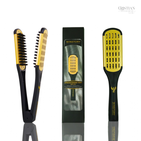 Perie Profesionala Winstory Straightening Vent Brush - Indreptare cu Feonul [3]