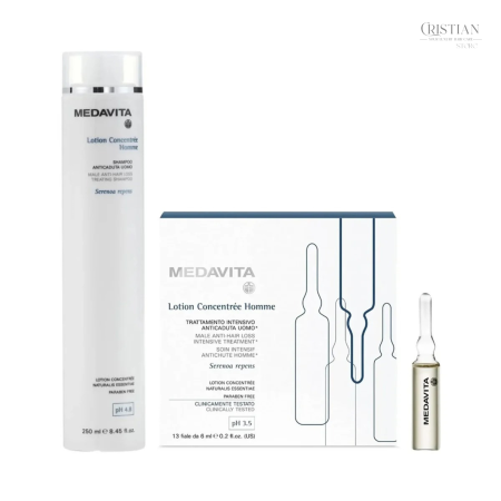 Sampon Anticadere Barbati Medavita Homme - Serenoa si Moringa [2]