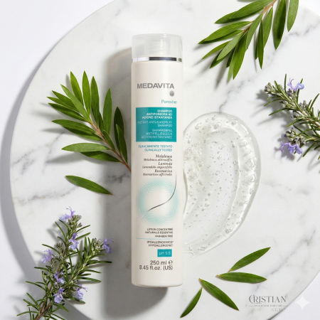 Sampon Antimatreata Medavita Puroxine - Purificare cu Tea Tree [1]