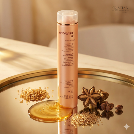 Sampon Iluminator Medavita Huile d'Etoile - Uleiuri Sacha Inchi si Moringa [1]