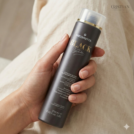 Sampon Negru Medavita Black Blondie - Reflex Gri Intens si Cenusiu [5]