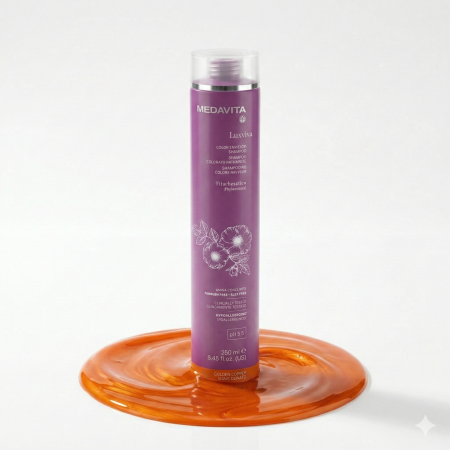 Sampon Nuantator Medavita Luxviva Copper pentru Par Aramiu [1]