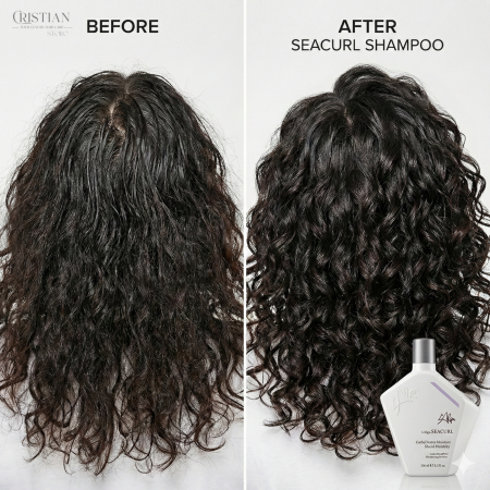Sampon pentru Par Cret L'Alga SeaCurl - Hidratare fara Sulfati cu Alge [4]
