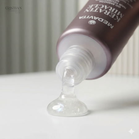 Medavita Keratin Miracle Serum - Ser Leave-in pentru Netezire si Stralucire cu Fitokeratina [1]
