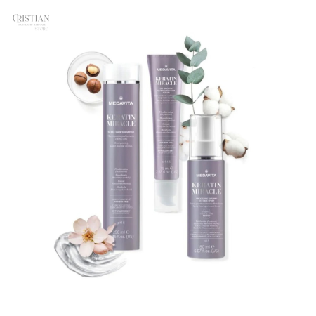 Medavita Keratin Miracle Serum - Ser Leave-in pentru Netezire si Stralucire cu Fitokeratina [2]