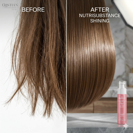 Ser de Stralucire Medavita Nutrisubstance Shining Hair Serum - Nutritie si Efect Matasos [7]