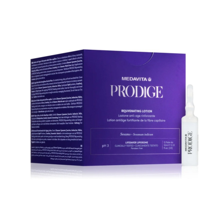 Toate Produsele - Set fiole Medavita Prodige Instant Magnifying Lotion și cutie de prezentare – Reconstrucție pentru păr sever deteriorat