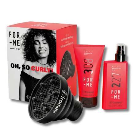 Toate Produsele - Set Framesi Oh So Curly - Crema Spray si Difuzor pentru Par Cret