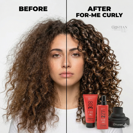 Set Framesi Oh So Curly - Crema Spray si Difuzor pentru Par Cret [4]