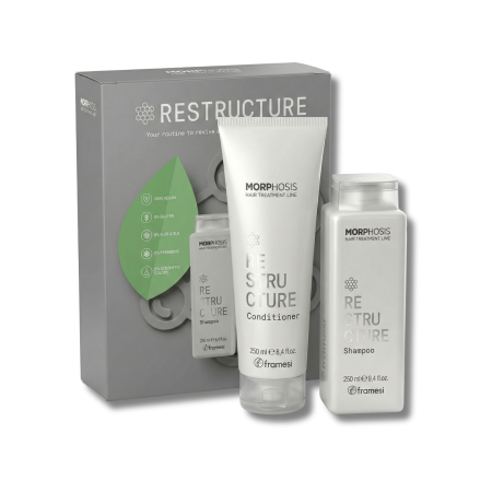 Toate Produsele - Kit Framesi Morphosis Restructure Sampon si Balsam - Reconstructie cu Colagen si Orez