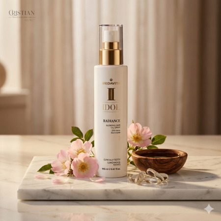 Spray cu Ulei de Par Medavita Radiance Glowing - Stralucire si Fixare Ultra-Lejera [1]