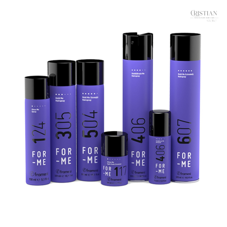 Spray Fixativ Fara Gaz Framesi For-Me 504 Hold & Shine Me - Fixare Puternica si Stralucire [2]