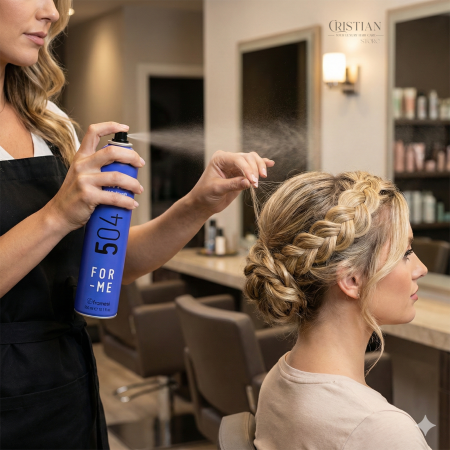 Spray Fixativ Fara Gaz Framesi For-Me 504 Hold & Shine Me - Fixare Puternica si Stralucire [3]