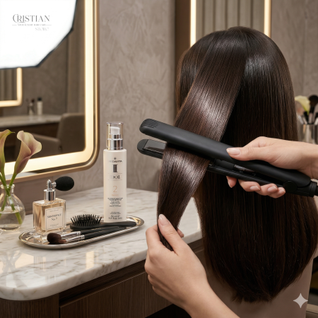 Spray Protectie Termica Medavita Idol Liss Defence - Protectie 230 Grade si Netezire [3]