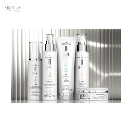 Spray Protectie Termica Medavita Idol Liss Defence - Protectie 230 Grade si Netezire [2]